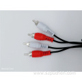 1-to-3 Video Cable Audio Lines TV RCA Line